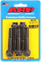 ARP M10 x 1.25 x 60 Hex Black Oxide Bolts (5/pkg) thumbnail 2