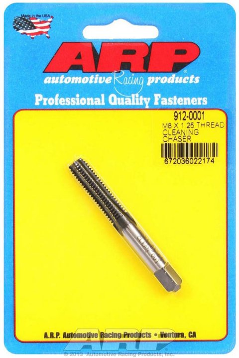 ARP M8 x 1.25 Thread Cleaning Chaser Tap thumbnail 5