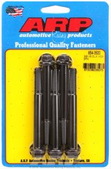 ARP 3/8in - 16 x 3.500 hex 7/16 Wrenching Black Oxide Bolts (5/pkg) thumbnail 2