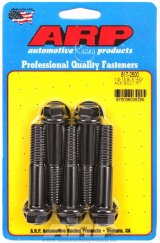 ARP 1/2in -13x2.500 Hex Black Oxide Bolts (5/pkg) thumbnail 2