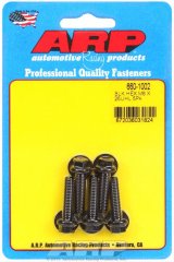 ARP M6 x 1.00 x 25 Black Oxide Hex Bolts (5/pkg) thumbnail 2