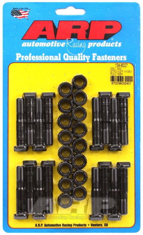 ARP SB Chevy 383 Stroker w/ 350 Rod Extra Head Clearance Rod Bolt Kit thumbnail 3