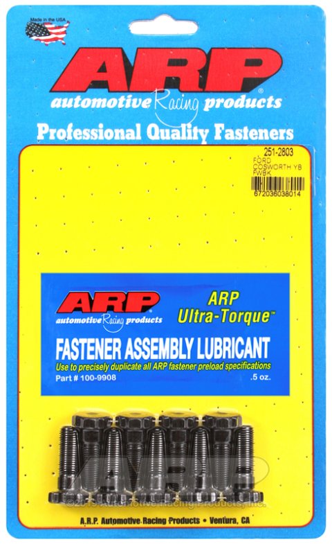 ARP Ford Cosworth YB Flywheel Bolt Kit thumbnail 3