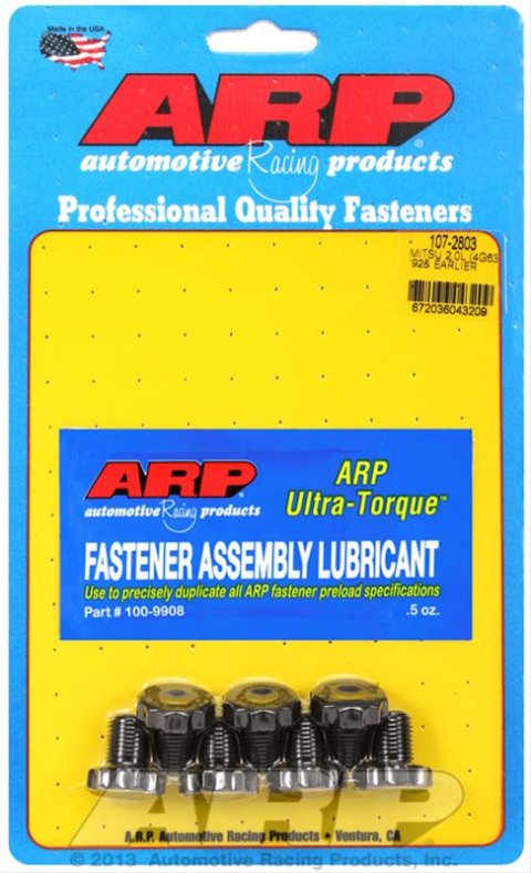 ARP Mitsubishi 2.0L 4G63 Evo 4-9 Flywheel Bolt Kit thumbnail 2