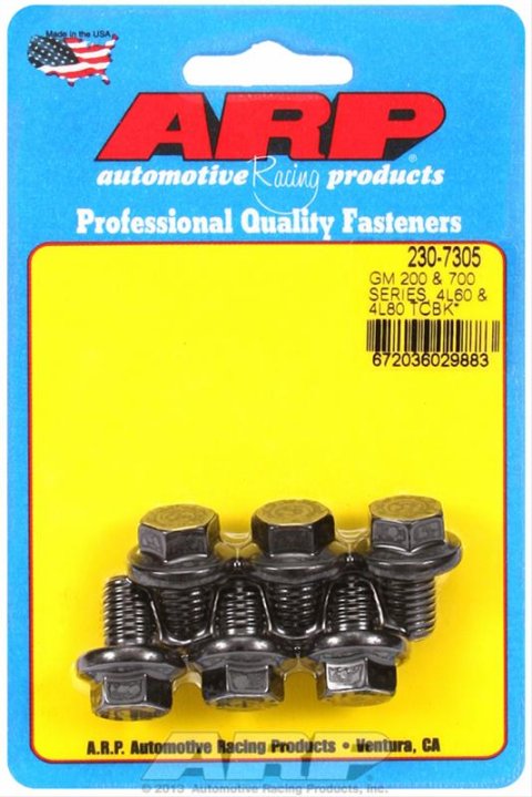 ARP GM 200/700 4L60/4L80 Torque Converter Bolt Kit - 6 Piece thumbnail 3
