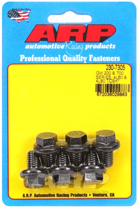 ARP GM 200/700 4L60/4L80 Torque Converter Bolt Kit - 6 Piece thumbnail 4