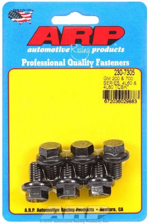ARP GM 200/700 4L60/4L80 Torque Converter Bolt Kit - 6 Piece thumbnail 7