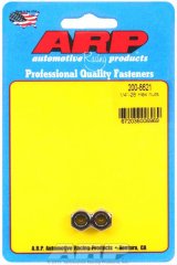 ARP 1/4-28 8740 Chrome Moly Nut Kit - 2 Pack (Black) thumbnail 1