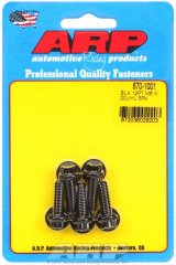 ARP M6 x 1.00 x 20 12pt Black Oxide Bolts (5/pkg) thumbnail 2