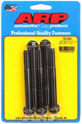 ARP 3/8-24 x 3.500 Hex Black Oxide Bolts (5/pkg) thumbnail 2