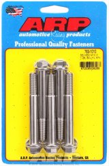 ARP M10 x 1.25 x 80 SS Hex Bolts (5/pkg) thumbnail 2