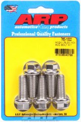ARP M12 x 1.75 x 30 Hex Black SS Bolts (5/pkg) thumbnail 2