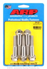 ARP M12 x 1.75 x 60 Hex Black SS Bolts (5/pkg) thumbnail 2