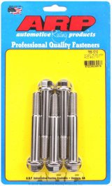 ARP M12 x 1.75 x 90 Hex Black SS Bolts (5/pkg) thumbnail 2