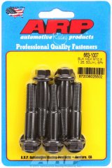 ARP M10 x 1.25 x 50 Hex Black Oxide Bolts (5/pkg) thumbnail 2