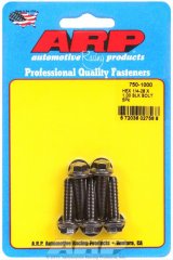 ARP 1/4-28 x 1.000 Hex Black Oxide Bolts (5/pkg) thumbnail 2