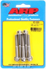 ARP 1/4-20 x 2in SS Hex Bolt Kit (Pack of 5) thumbnail 2