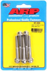 ARP 1/4-20 x 2in SS Hex Bolt Kit (Pack of 5) thumbnail 5