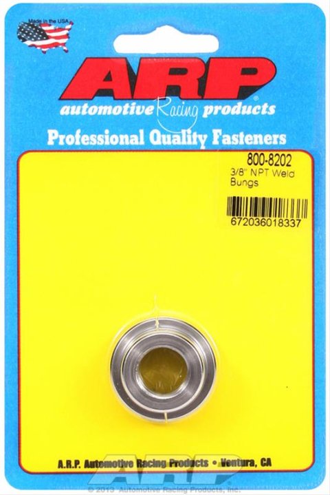 ARP 3/8in. NPT Steel Weld Bung thumbnail 2