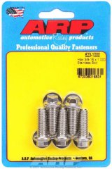 ARP 3/8-16 x 1.000 Hex SS Bolts (5/pkg) thumbnail 5