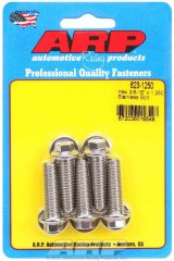 ARP 3/8-16 x 1.250 Hex SS Bolts (5/pkg) thumbnail 5