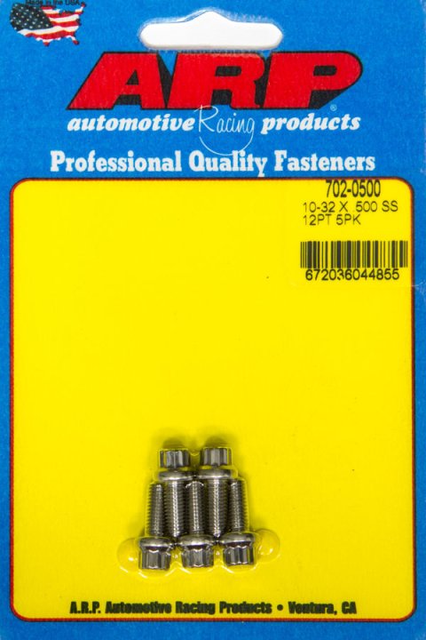 ARP 10-32 x .500 12pt SS bolts thumbnail 4