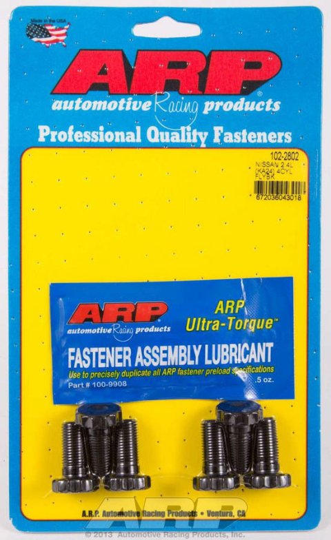 ARP Nissan 2.4L KA24 Flywheel Bolt Kit thumbnail 5