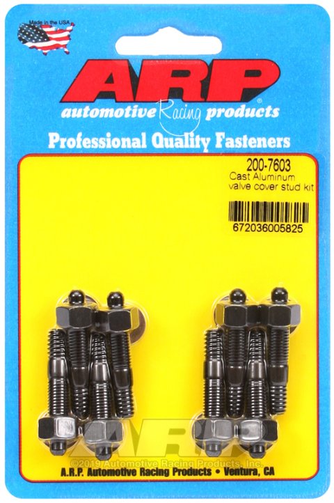 ARP Cast Aluminum Valve Cover Stud Kit - 1/4in x 20 1.5in OAL thumbnail 3