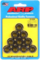 ARP M12 x 1.75 M14 Socket 12pt Nut Kit thumbnail 1