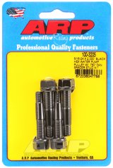 ARP 5/16-24 X 2.000 Black Hex Water Pump Pulley w/ .750in Fan Spacer Stud Kit thumbnail 3