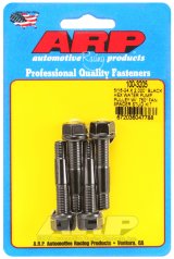 ARP 5/16-24 X 2.000 Black Hex Water Pump Pulley w/ .750in Fan Spacer Stud Kit thumbnail 4