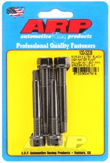ARP 5/16-24 X 2.750 Black Hex Water Pump Pulley w/ 1.500in Fan Spacer Stud Kit thumbnail 3