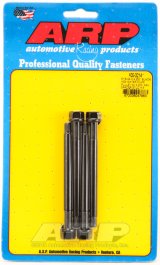 ARP 5/16-24 X 4.250 Black Hex Water Pump Pulley w/ 3.000in Fan Spacer Stud Kit thumbnail 4