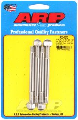 ARP 5/16-24 X 3.750 SS Hex Water Pump Pulley w/ 2.500in Fan Spacer Stud Kit thumbnail 3