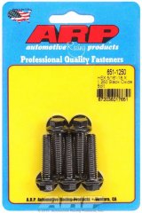 ARP 5/16-18 X 1.250 Hex Black Oxide Bolts thumbnail 5