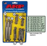 ARP Ford 289-302 SS 12pt Aluminum Water Pump and Front Cover Bolt Kit thumbnail 1