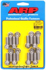 ARP 3/8 x .875 Drilled SS 12pt Header Bolt Kit thumbnail 2