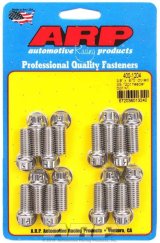 ARP 3/8 x .875 Drilled SS 12pt Header Bolt Kit thumbnail 9