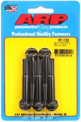 ARP M8 x 1.25 x 55 Hex Black Oxide Bolts (5/pkg) thumbnail 2