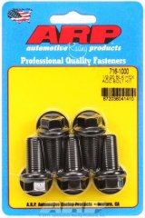 ARP 1/2in-20 x 1.000in UHL 9/16 Hex Black Oxide Bolts (5/pkg) thumbnail 2
