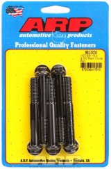 ARP 3/8-16 x 3.000 Hex Black Oxide Bolts (Qty 5) thumbnail 2