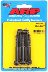 ARP 1/4 in.-20 RH Thread, 2.250 in Hex Head Custom 450 Bolts - Set of 5 thumbnail 2