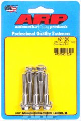 ARP 1/4 in.-20 RH Thread, 1.500 in Hex Head SS 300 Bolts - Set of 5 thumbnail 2