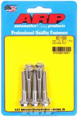 ARP 1/4 in.-20 RH Thread, 1.500 in Hex Head SS 300 Bolts - Set of 5 thumbnail 5