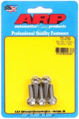 ARP 1/4 in.-28 RH Thread, 0.750 in Hex Head SS 300 Bolts - Set of 5 thumbnail 5