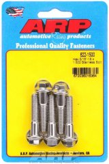 ARP 5/16 in.-18 RH Thread, 1.500 I Hex Head SS 300 Bolts - Set of 5 thumbnail 5