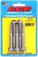 ARP 5/16 in.-18 RH Thread, 2.500 in Hex Head SS 300 Bolts - Set of 5 thumbnail 2