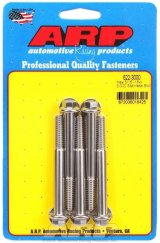 ARP 5/16 in.-18 RH Thread, 3.000 in Hex Head SS 300 Bolts - Set of 5 thumbnail 5