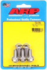 ARP 5/16 in.-24 RH Thread, 0.750 in Hex Head SS 300 Bolts - Set of 5 thumbnail 2