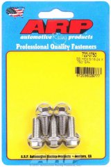ARP 5/16 in.-24 RH Thread, 0.750 in Hex Head SS 300 Bolts - Set of 5 thumbnail 5